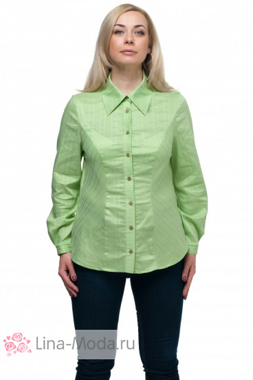 Блуза "Олси" 1610008/2 ОЛСИ (Светло-зеленый)